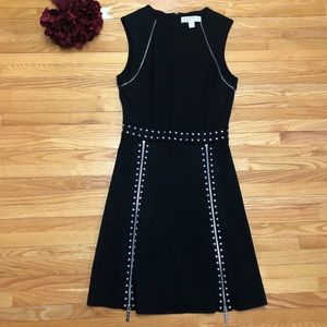 Zipper Trim Michael Kors Dress